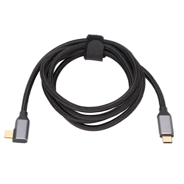 Hurtiglading USB-C-kabel - 100W PD, nylonflettet, USB 3.1 Gen2, 10Gbps, 4K@60Hz, 1,5m