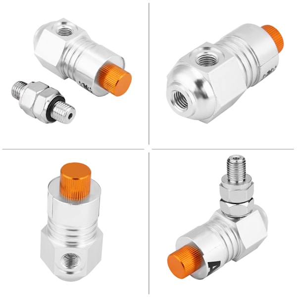 Motorsykkel ABS (Anti-låse bremsesystem) Skrue Bremsekaliper Assistent System ABS Sølv 67mm