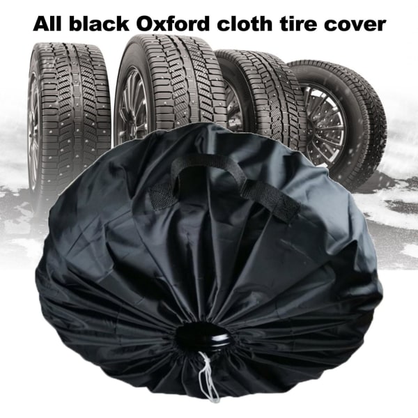 Universal bildäcksskydd - Oxford-tyg, dammskydd och förvaringsväska