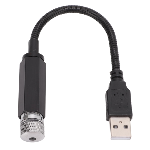USB Star Nattlys Multimodus Romantisk 5V 0,15W 0,2A Universal biltakprojektor Ambientlampe for soveromsfestBlå