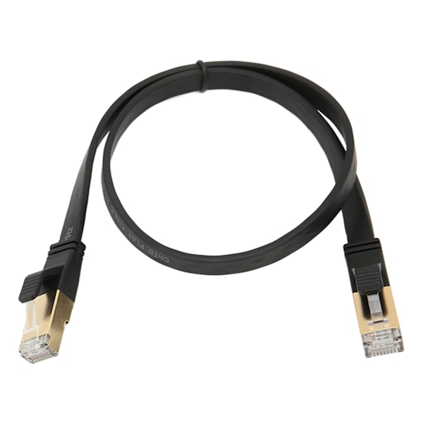 Cat 8 Ethernet-kabel 40 Gbps 2000 Mhz RJ45 hann-grensesnitt 0,5 meter/19,7 tommer Ethernet-ledning for PS5 for ruter