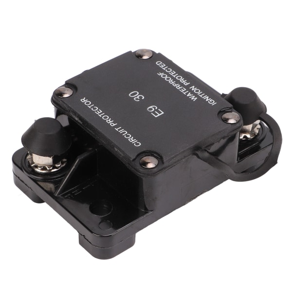 Automatisk tilbakestillingsbryter 32V 30A 1/4in Bolt IP67 Beskyttelse Brannsikker for Lastebiler Busser Bobiler Batteri
