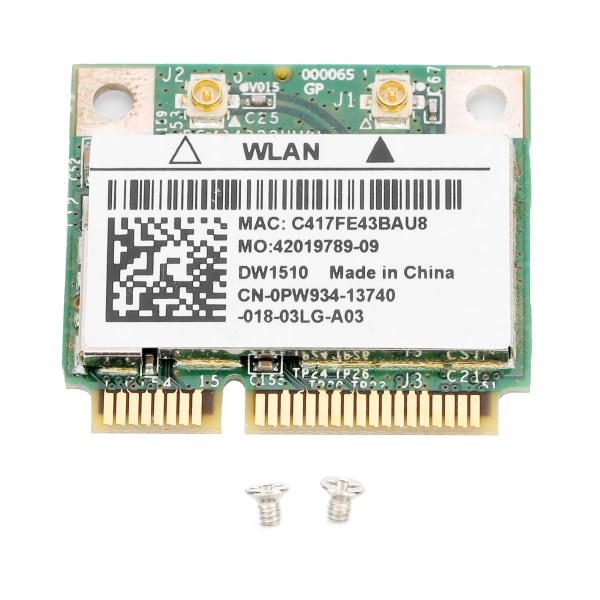 Mini PCIE nettverkskort WiFi for OS X datamaskinrekvisita 2.4/5G 300M BCM943228HM8L