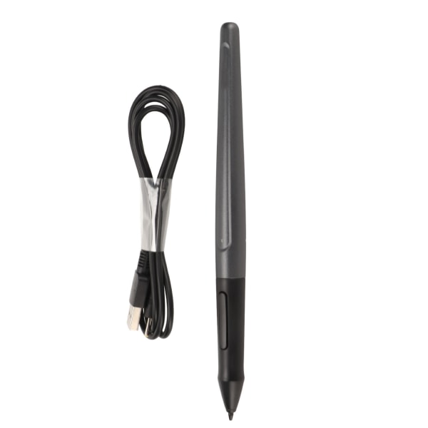 PF150 Stylus Pen Q11K Ergonominen muotoilu Musta ABS ohjelmoitavat näppäimet Huion Smart Pen for Huion Q11K