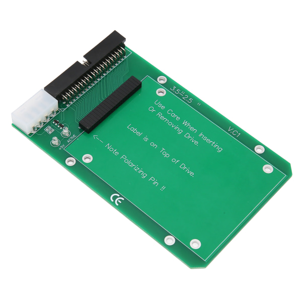 2,5" til 3,5" SATA HDD SDD 44Pin IDE Converter Card Secure Transfer PCB Hard Disk Adapter Card Converter til PC