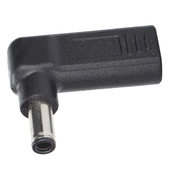 PD-laddningsenhet - Typ-C till DC-adapter, hona till hane-kontakt, 6,0x0,6 mm rätvinkelkontakt