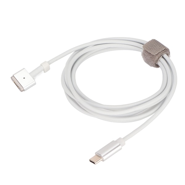 Type C - Magneettinen T -sovitin MacBookille, Type C -uros Magsafe 2:lle, 45W PD pikalataus, PVC-latauskaapeli, toinen sukupolvi