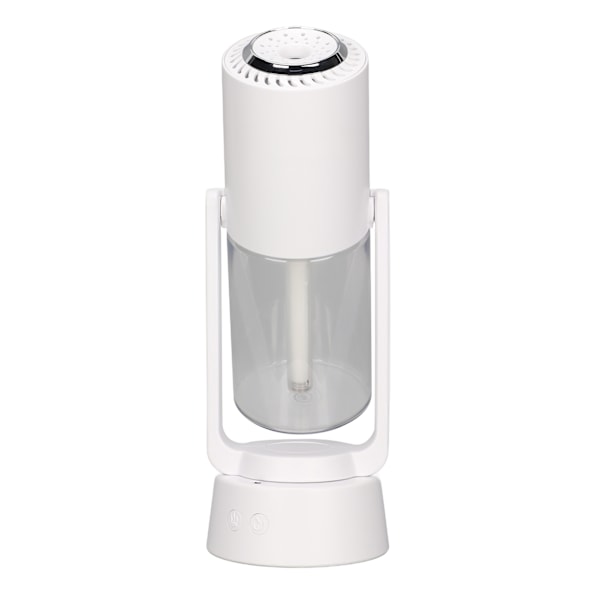 Mini Luftfuktare Negativa Joner Reningsfunktion 40mL/H Sprayvolym Automatisk Rotation Tyst USB Luftfuktare för Fordon