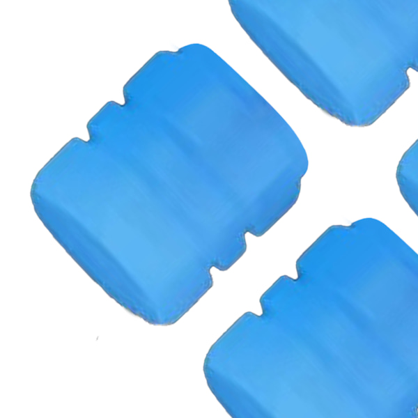 4 st Luftmunstycke Självlysande Ventilhatt ABS 0.8cm Innerdiameter 1.6cm Höjd Däckventilförlängare