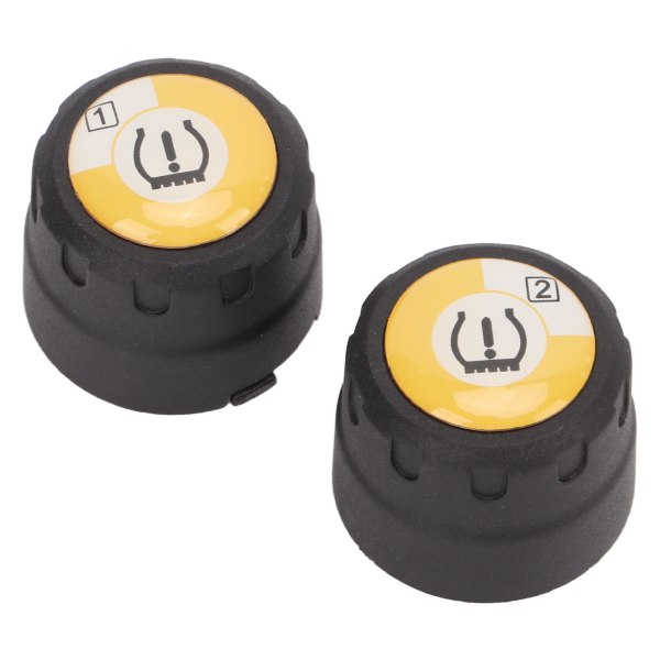 Bluetooth TPMS 2 Ulkoinen anturi Rengaspaineen valvontajärjestelmä Reaaliaikainen paineen ja lämpötilan hälytys moottoripyörälle