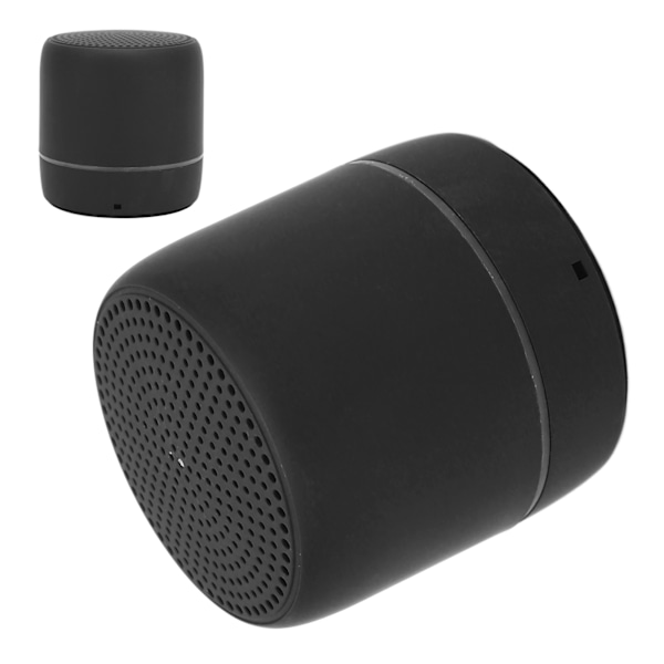 Bluetooth 5.0 Minihögtalare Klar Stereo Rik Bas Bärbar Trådlös Högtalare för Utomhus Svart