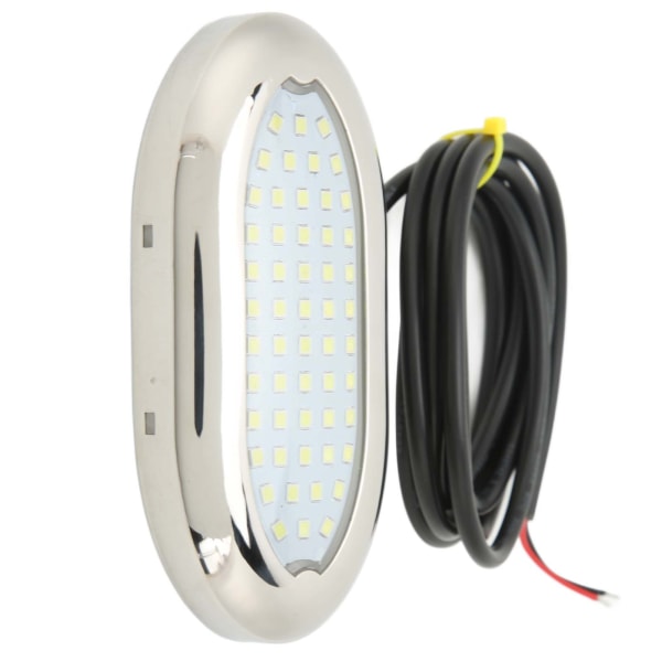12V Båd Undervandslys 54 LED Stærk Forsegling IP68 Vandtæt Yacht Baglygter til Campingvogn RV Badeværelse Gang Blåt Lys