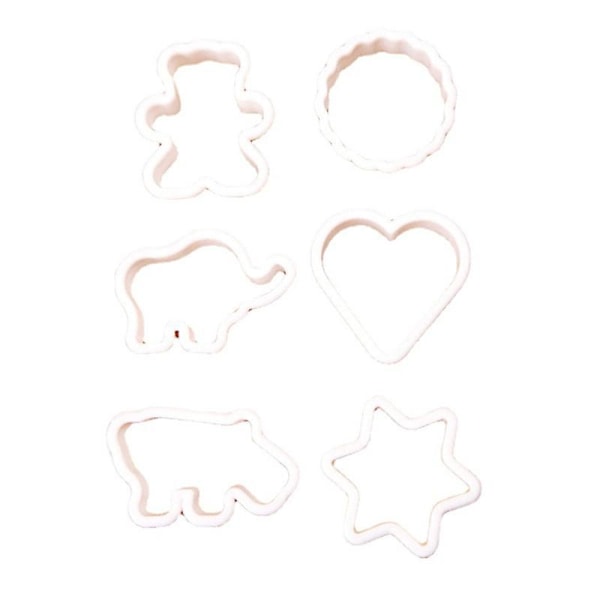 3D Cartoon Baby Bake Cookie Cutter Set