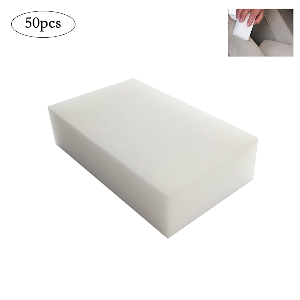 50 pcs Multifunction Cleaning Sponges Washing Sponges for Home Kitchen Dishes Bathroom Cleaning Tool