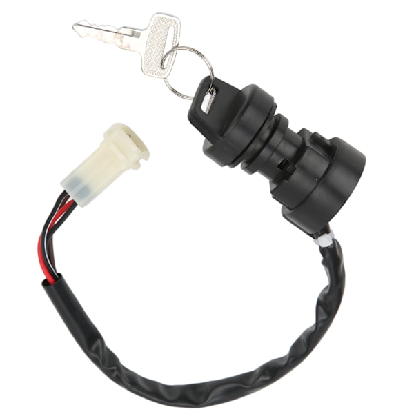 Tændingslås med 2 nøgler 2FJ‑82510‑02‑00 Plug and Play erstatning for Badger 80 YFM80 ATV 1985‑1998