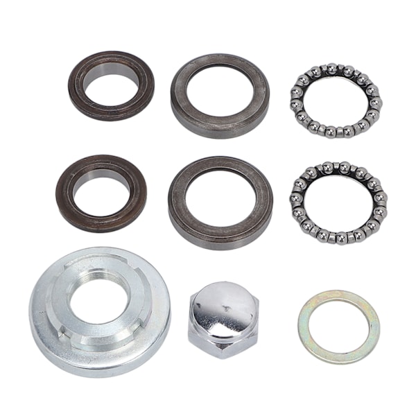 9 stk Motorsykkel Styrelager Kit Aluminium Legering Styrestamme Hode Rullelager Erstatning for CRF50 Z50 Z50R