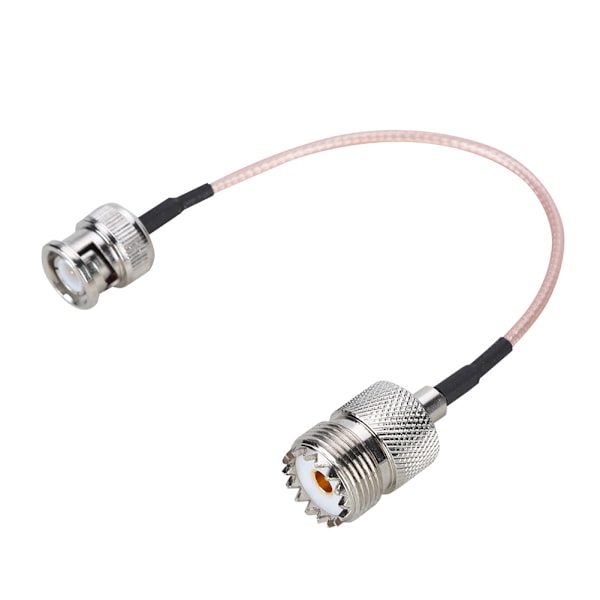 BNC han til UHF hun adapterkabel - RF radioantenneomformer (15cm)