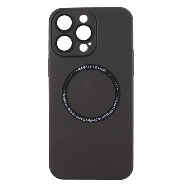 Magnetiskt phone case PC Matt Svart Anti Fingerprint Ultra Tunt Telefonskyddsskal för IOS 14 Pro Max