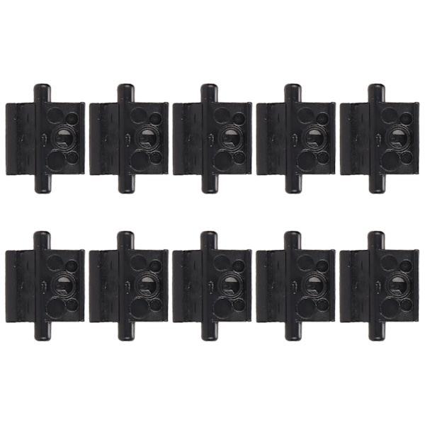 10 st Walkie Talkie Tryckknappsbatterilås för Baofeng UV5R Uv 5R UV5RA UV5RE BFF8HP