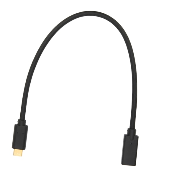 TypeC til TypeC Kabel 10Gbps USB 3.1 Hurtig Opladning ABS TypeC Hun til TypeC Han til MacBook Pro til Huawei (0,3m 1,0ft)