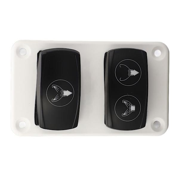 DC12 24V Marine Toilet Kontrolpanel Kontakt 3 Vejs Hurtig Respons RV Toilet Vippekontakt til Både Yachts