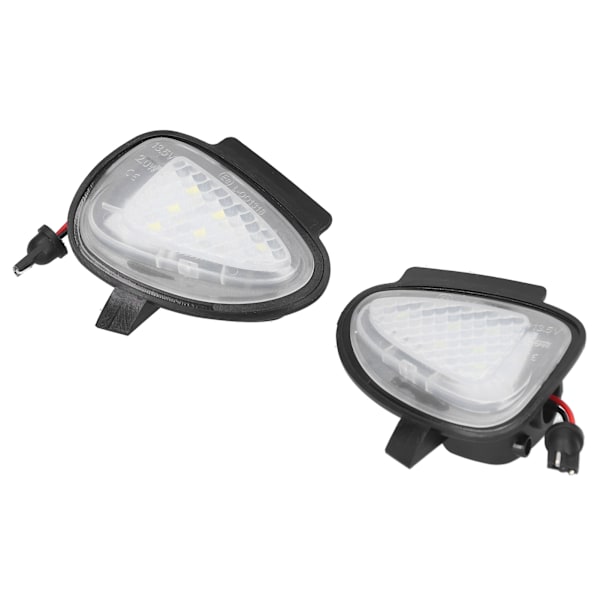 Par LED Side Wing Sidespeil Lys Høy Lysstyrke Vanntett Passer for MK6 R/Touran