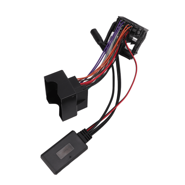 Bluetooth 5.0 bil AUX lydinngangskabel med handsfree mikrofonadapter for A3 TT A4 2007-2014