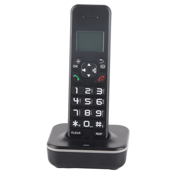 D1102B digitaalinen langaton kämmenpuhelin Handsfree-puhelupuhelin toimistoon kotiin 100-240VEU-pistoke