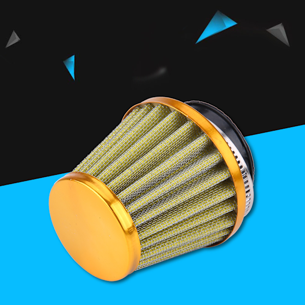 44mm Luftfilter til Gy6 150cc ATV Quad 4 Wheeler Go Kart Buggy Scooter Knallert (Guld)