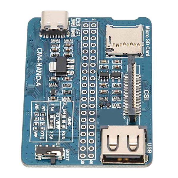 Mini-emolevy RPi CM4 B - B -liittimelle, neliydin CM4 Ultra Mini -laajennuslevy web-sovelluskehitykseen