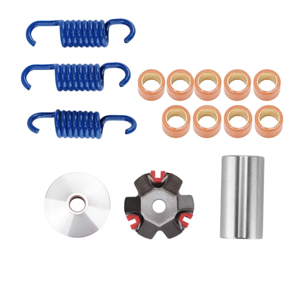 15PCS Racing Variator Kit för kinesisk skoter Moped ATV 4-takts GY6 50cc 80cc 100cc 139QMB 139QMA