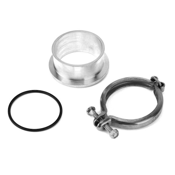 Turbokompressor V-band flänsklämma tillbehör Passar för Holset HX35 HX35W HX40W Turbo