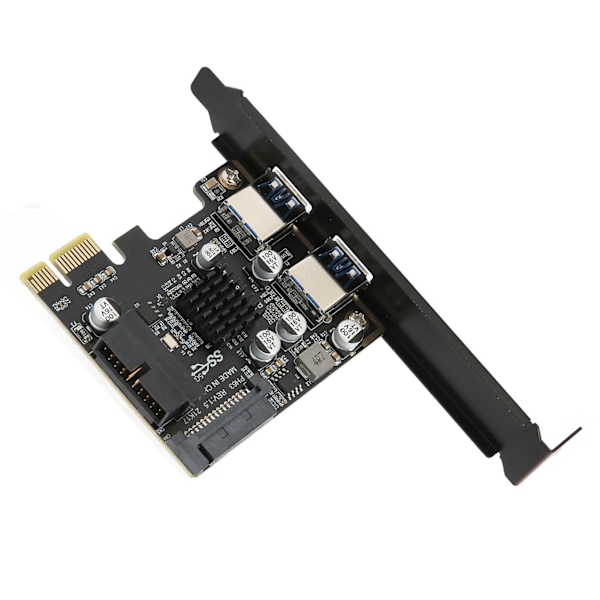 USB 3.0 Pcie-kortti PCIE - USB3.0 neljän portin laajennuskortti Windowsille/OS:lle/Linux-järjestelmille PH63