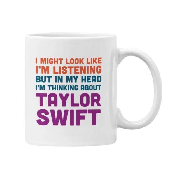Taylor Swift kahvimuki Taylor Mug 2 Käytännöllisiä herkkuja