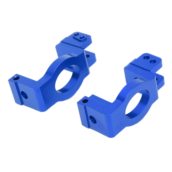 Metal C Hub Carrier Caster Blocks C-Formet Hjulplads Base Sæt RC Bil Opgraderingsdele til REDCAT 1/6 Shredder Model Mørkeblå