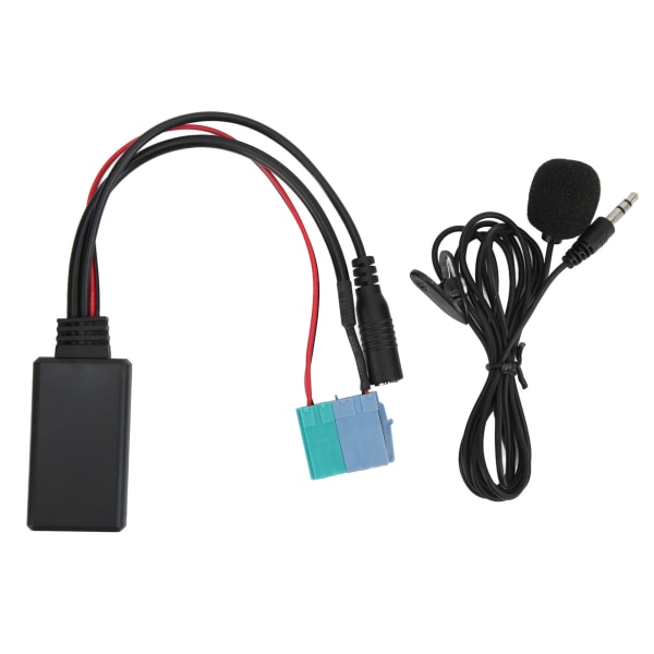 Bil Bluetooth Modul Audio Aux Kabel Mikrofon MINI ISO Port til Stereo 8PIN 6PIN Port