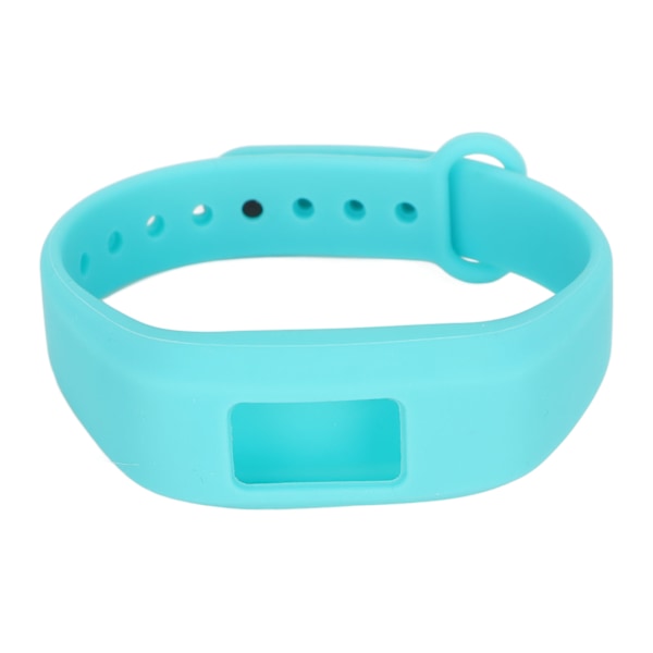 Silikon Armbandsersättning Justerbart Klockarmband för Garmin Vivofit3 Grön