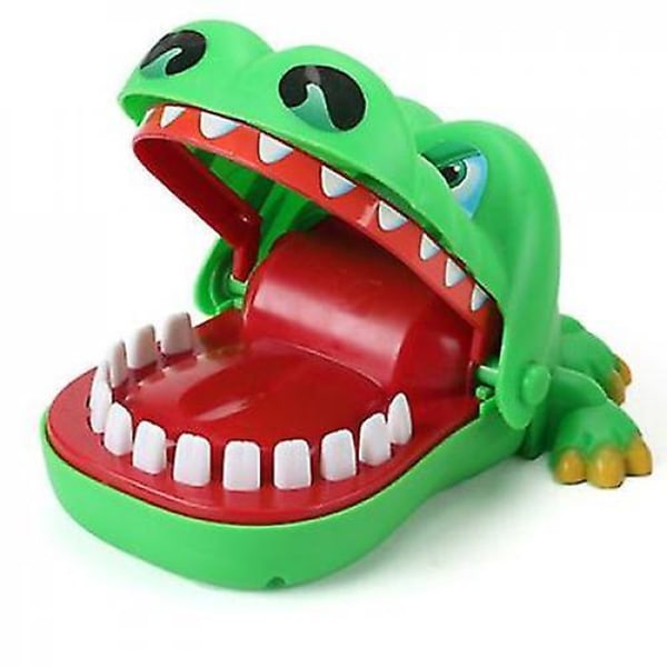 Krokotiilin hammas pureman sormen lasten lelu Vanhemman ja lapsen pöytäpeli