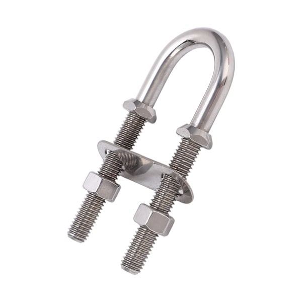 Marine U-formet bolt bueøje 304 rustfrit stål sølv rustbestandig båd yacht hardware