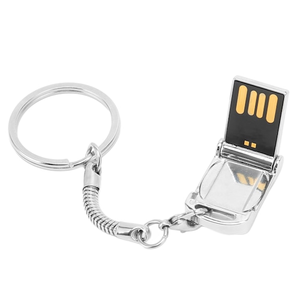 Mini Flash Drive Svart Kolloide Teknologi Sportsbil Styling Vanntett U Disk Sink Legering USB-stasjon for Bil Datamaskin 32GB