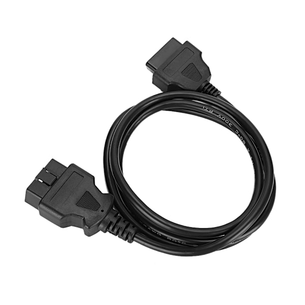 OBD2 16-stift hane till hona förlängningskabel för diagnostisk adapter