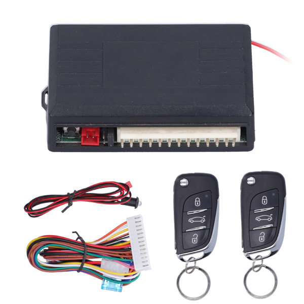 Universal fjernbetjening Sikkerhedsdørlåsesæt Automatisk nøglefrit adgangssystem med LED-indikator