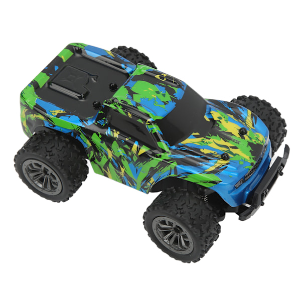 Fjernstyrt bil i plast 1/20 2.4G Høy hastighet Gjennomsiktig skall Proporsjonal gass Offroad RC bil for barn Tre batterier