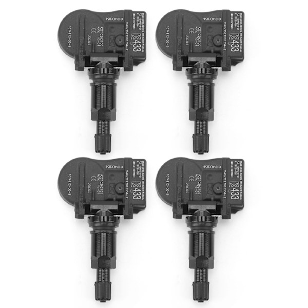 4 stk. Dæktrykssensor 107481200B 433MHz Sensitiv Glat Drift Udskiftning Til Tesla Model 3 S X