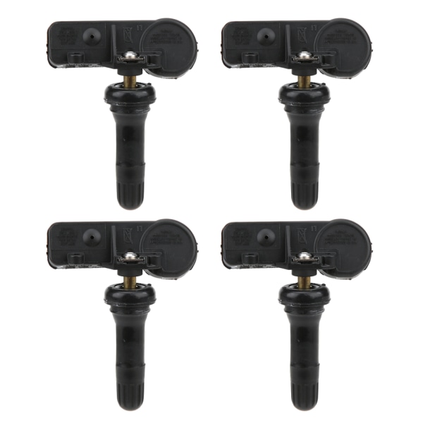 4 st Däcktryckssensor 68241067AB 433 MHz TPMS Passar Jeep Wrangler