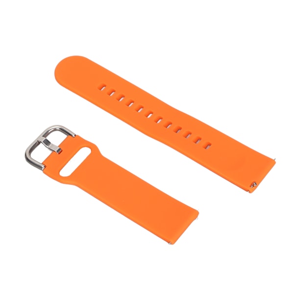 Smartwatch-armband i silikon 20 mm, handledsband i en färg för Amazfit GTS 3 GTS 2 Bip S Bip UOrange