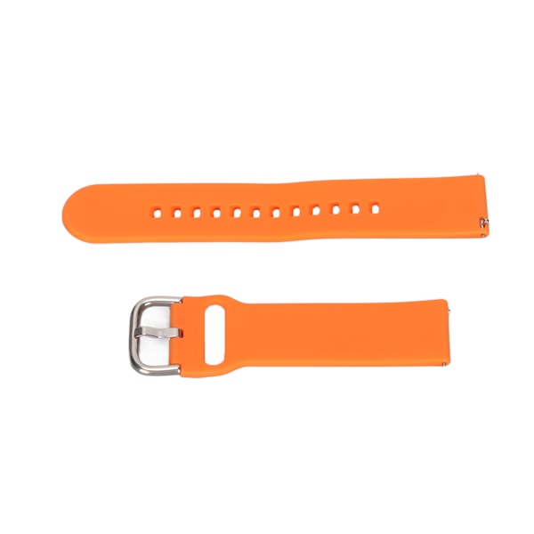 Smartwatch-armband i silikon 20 mm, handledsband i en färg för Amazfit GTS 3 GTS 2 Bip S Bip UOrange