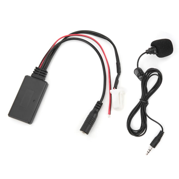 Bluetooth 5.0 AUX Kabeladapter med Mikrofon Håndfri Erstatning for Suzuki Swift, for Vitra, for Jimny