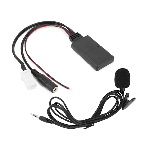 Mikrofonadapter AUX Audio Wire Bluetooth 5.0 Ersättning för Nissan Sylphy/Tiida/Qashqai/Genisra/Jimny