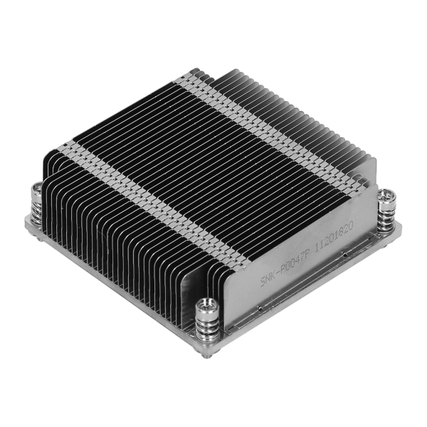 SNK-P0047P 1U:n passiivisen prosessorin jäähdytyselementti LGA2011 lämpöä hajottavat osat Supermicro X9/X10 1U UP- ja DP-palvelimelle